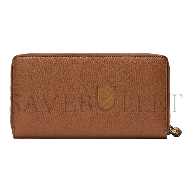 Gvc*1 bamboo zip around wallet 739499 (19.5*11*3cm)